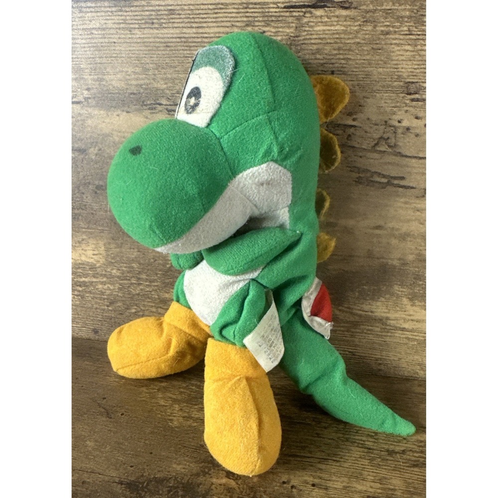 1997 Nintendo 64 - Yoshi Beanbag Stuffed Animal Plush - N64 Fast & Safe Shipping